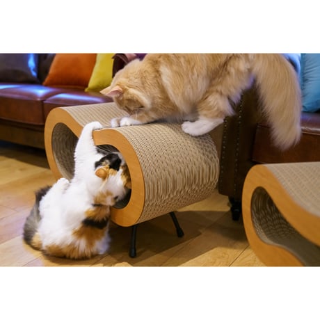 Cat Stool［ Max ］Black / Silver
