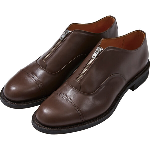 GENTLEMAN'S LEATHER ZIP UP SHOES