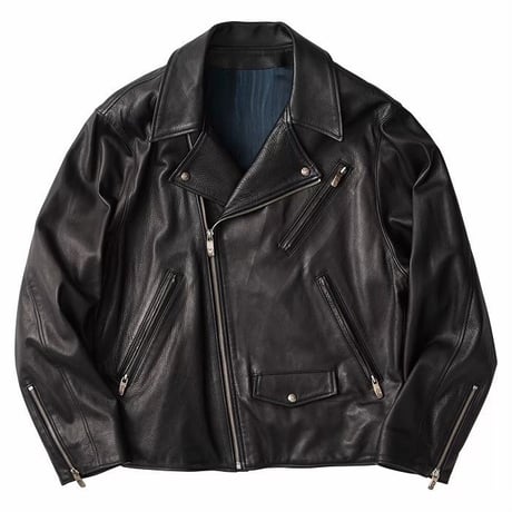 PORTER CLASSIC ラムレザー RIDERS JACKET PORTER CLASSIC PC RIDERS JACKET W/LOVE&PEACE SILVER