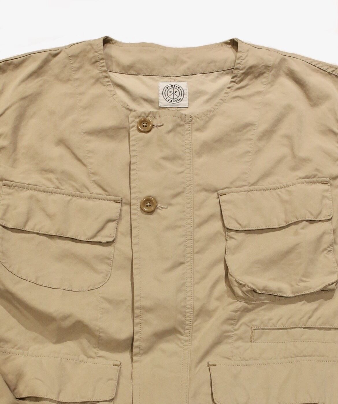 XLサイズ！ Porter Classic 渋 ウェザーノーカラージャケット