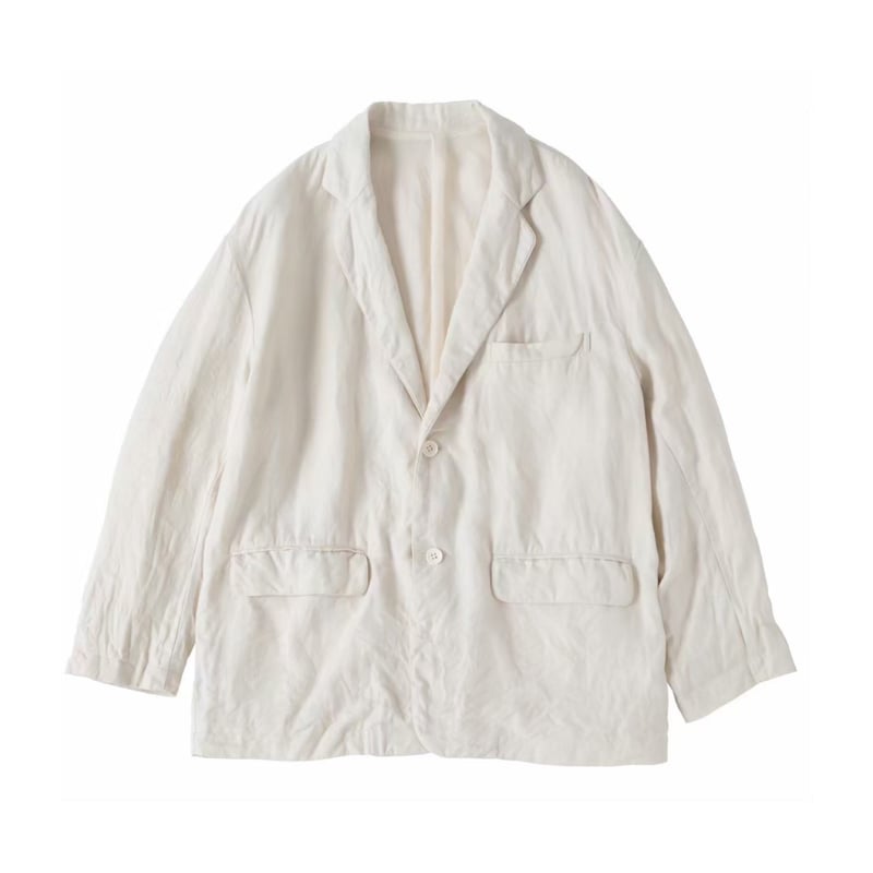 PC SASHIKO LINEN テーラードジャケット PC SASHIKO LINEN テーラードジャケット