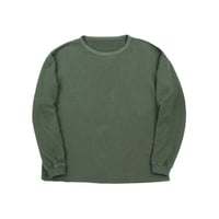 FRENCH THERMAL CREWNECK -OLIVE-
