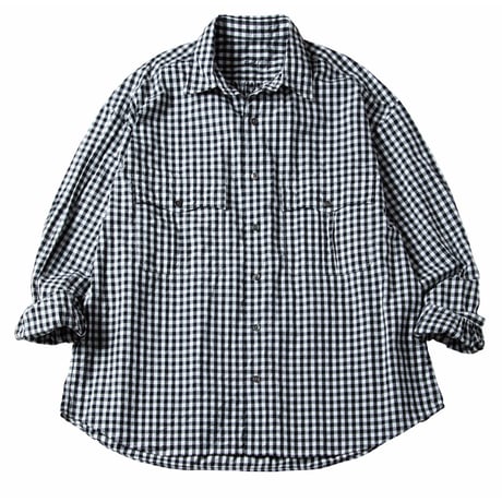 【PC EXCLUSIVE】ROLL UP GINGHAM CHECK SHIRT