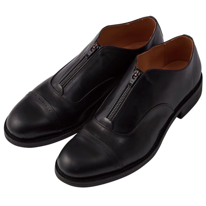 GENTLEMAN'S LEATHER ZIP UP SHOES | PORTER CLAS