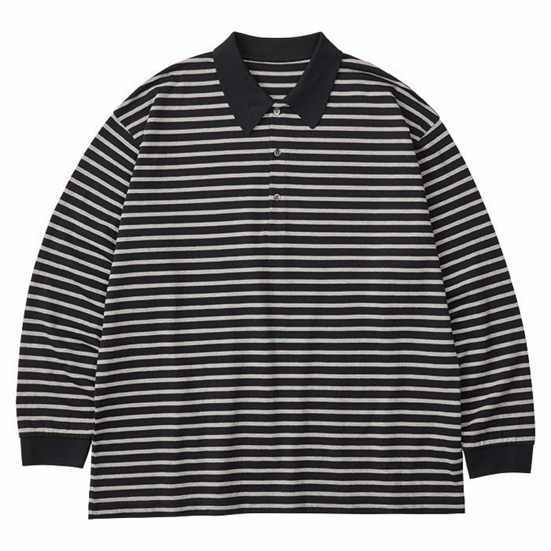 ポータークラシック H/W BEATNIK BORDER POLO SHIRT H/W BEATNIK BORDER LONG SLEEVE POLO SHIRT | POR