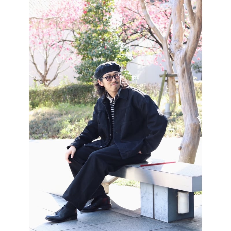 STEINBECK DENIM JACKET -BLACK- | PORTER CLASSI STEINBECK DENIM JACKET -BLACK- | PORTER CLASSI