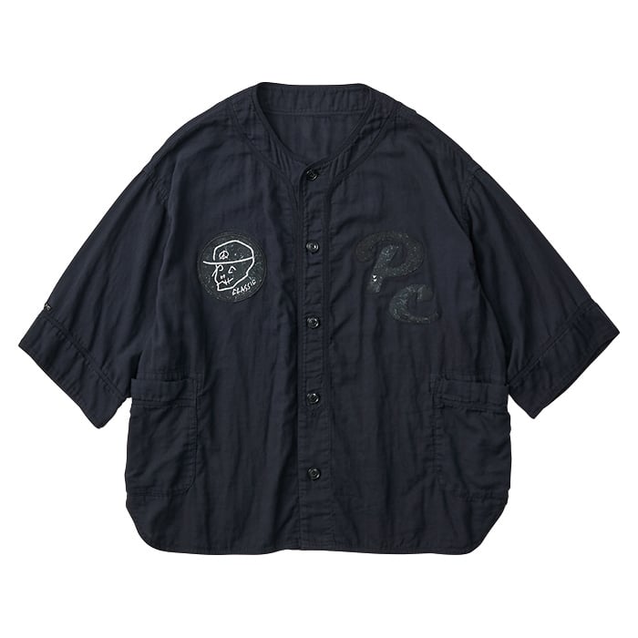 SUVIN GOLD GAUZE BASEBALL SHIRT CUSTOM | PORTER