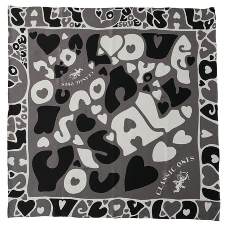 SILK SCARF (LOVE)