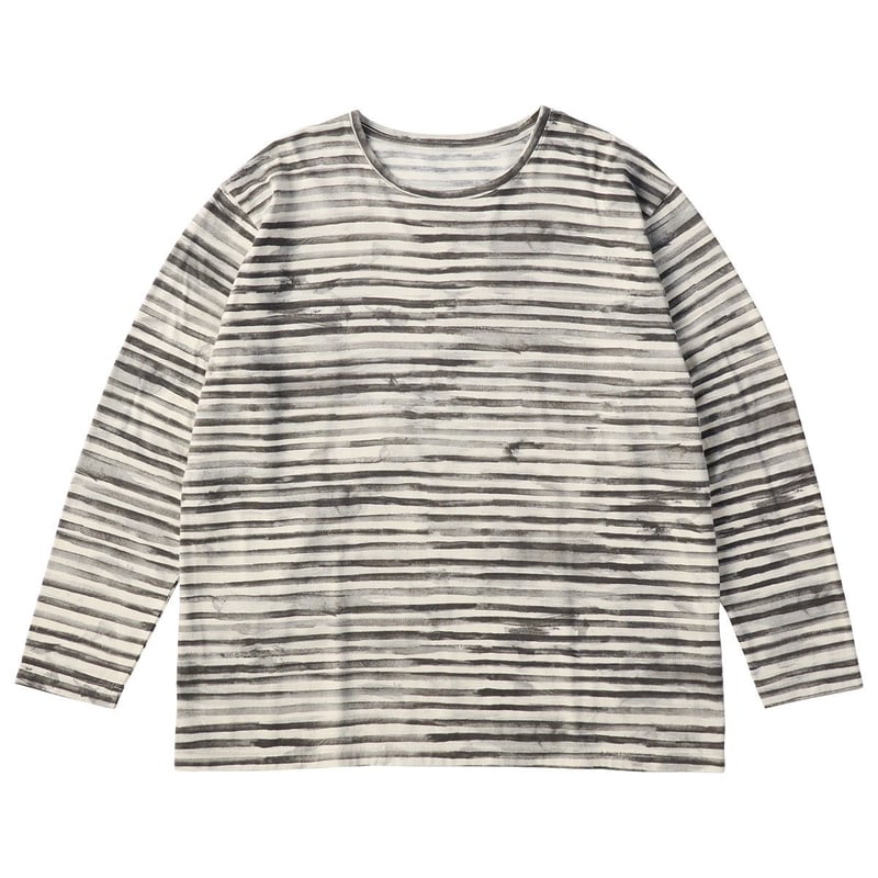 yoused 90s  Harbour border ロング丈 251-91110]EVCON(エビコン) BORDER WIDE L/S TEE ボーダーワイド