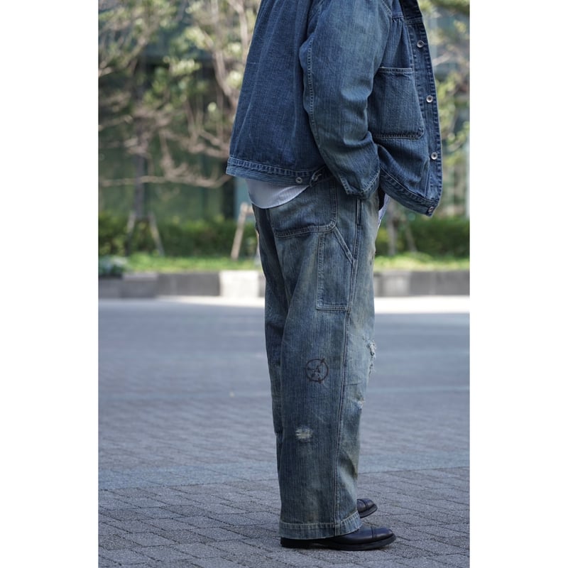 パンツ Porter Classic STEINBECK DENIM PAINTER STEINBECK DENIM PAINTER PANTS VINTAGE CUSTOM |