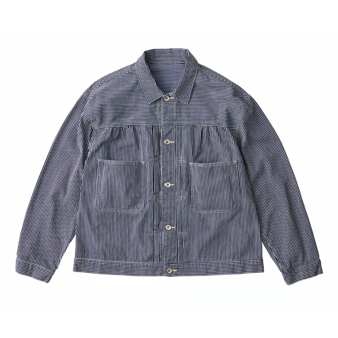 Porter Classic ヒッコリーストライプカバーオール