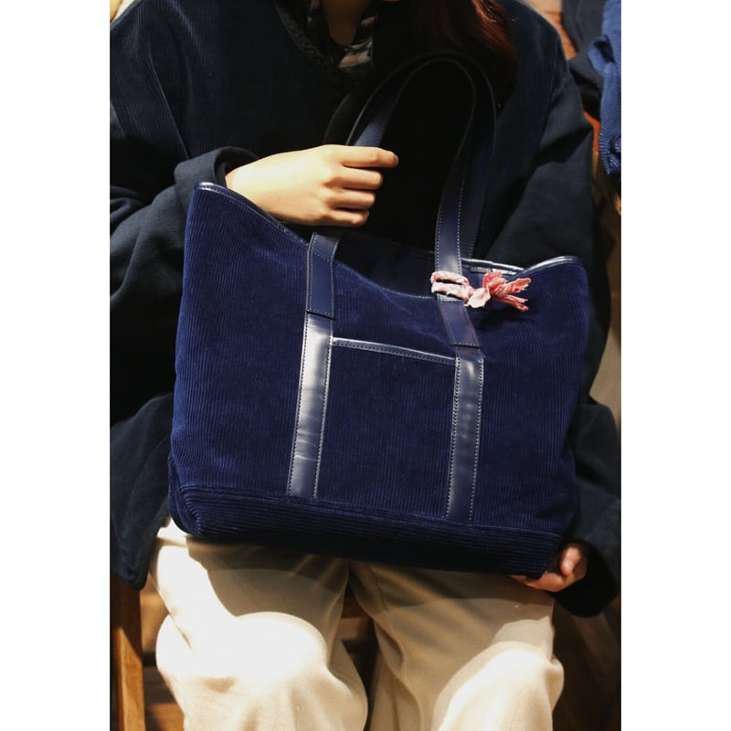 Porter logo discount canvas tote bag