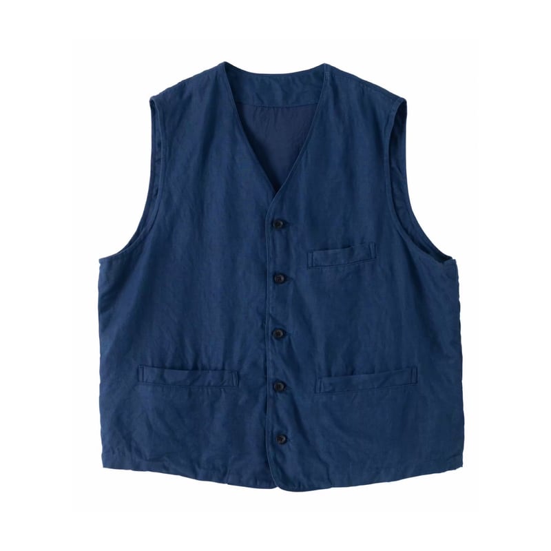 【タグあり】Porter Classic FARMER'S LINEN VEST Porter Classic Farmer's Linen Vest サイズ3 LINEN CLASSIC VEST