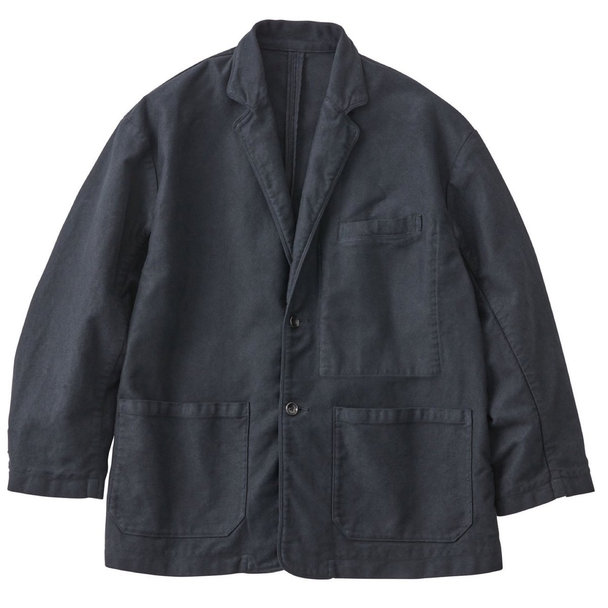 23aw Porter Classic モールスキンセットアップ M ブラック