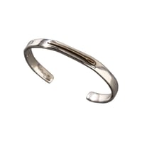 KAHIKO SILVER BANGLE NEEDLE
