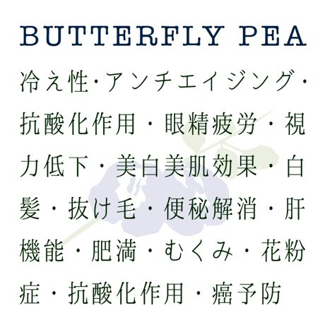 LEMONGRASS x BUTTERFLY PEA  [Teabag4bags]