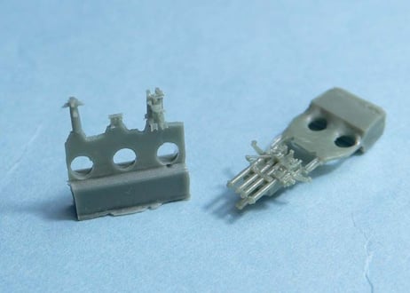 1/350 日本海軍89式 12.7cm高角砲