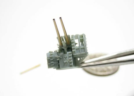 1/350 日本海軍89式 12.7cm高角砲
