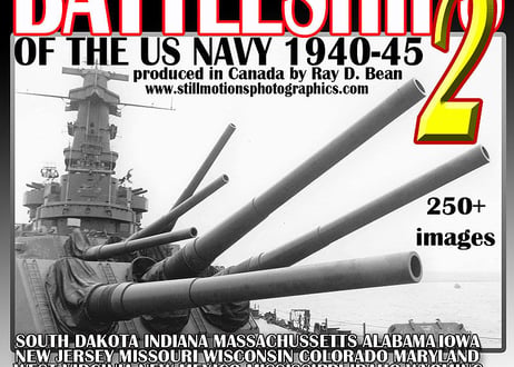 米海軍の戦艦 1940-45 フォトDVD パート2