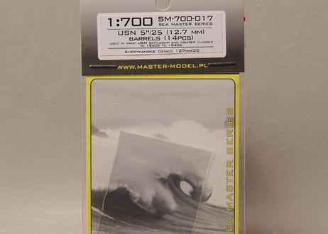 1/700 米海軍 25口径5インチ砲身