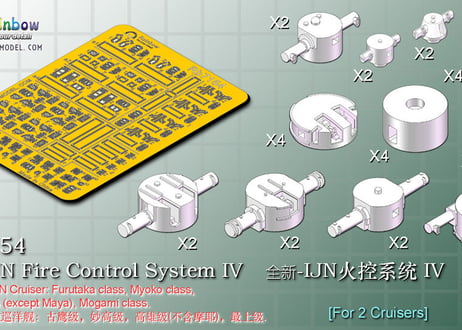 1/700 日本海軍 火器管制装置4