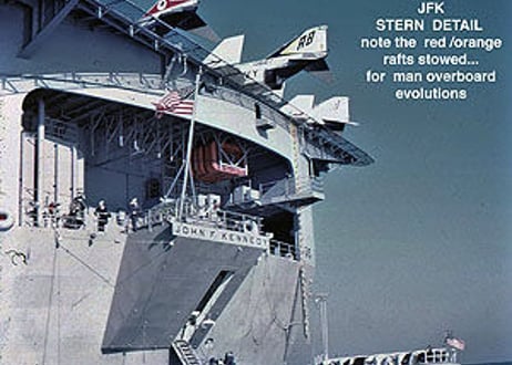 米海軍空母 CV-67 ジョン・Ｆ・ケネディ フォトDVD