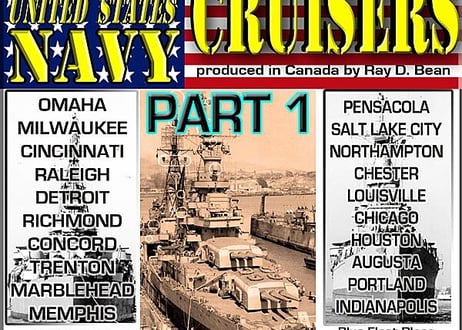 第二次大戦の米海軍巡洋艦 パート1