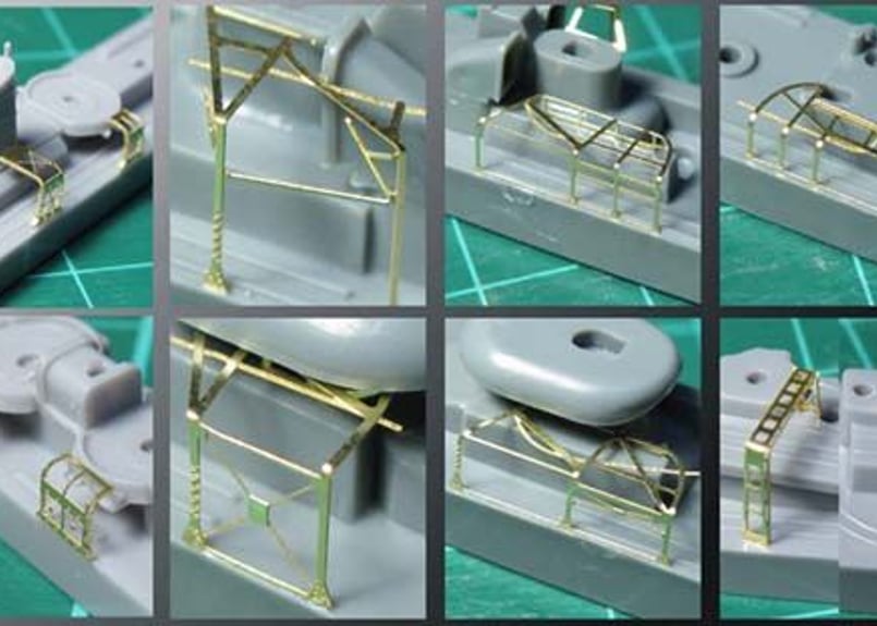 1/700 日本海軍駆逐艦用 スキッドビームセットI | 艦船模型専門