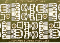 1/700 米海軍ボフォース 40ミリ4連装機銃