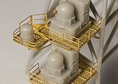 1/350 露海軍 MP-407 スタート2 ESM (ウダロイ級、ソブレメンヌイ級、スラヴァ級用)