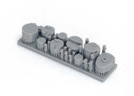 1/700 日本海軍重巡用 測距儀 & 方位盤