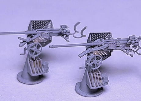 1/200 独海軍 20mm C30 単装機銃