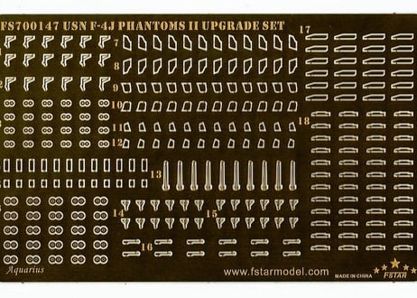 1/700 米海軍 F-4J ファントムII アップグレードセット
