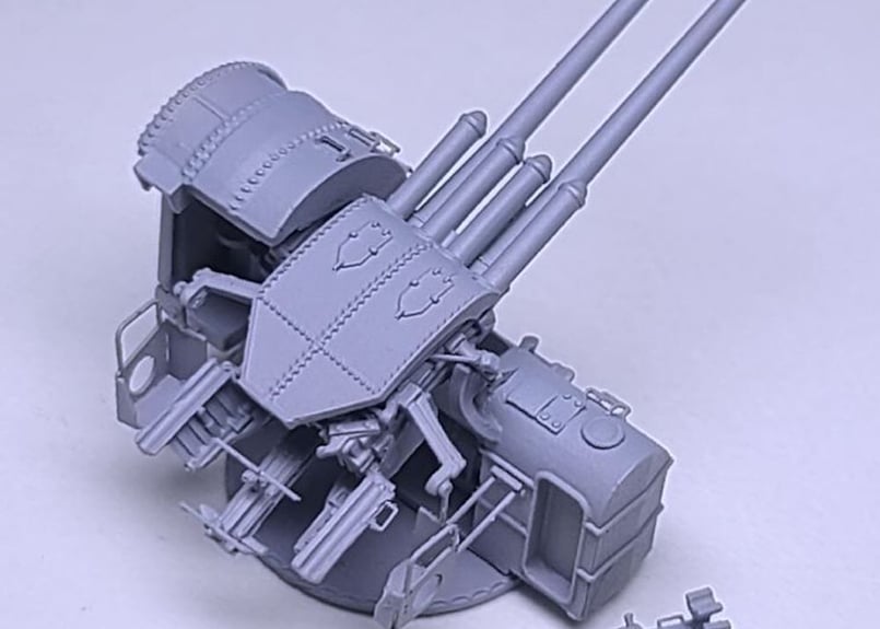1/200 日本海軍 89式12.7cm高角砲(信管秒時調整器付き) | 艦船 1/200 日本海軍 89式12.7cm高角砲(信管秒時調整器付き) | 艦船