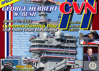 米海軍空母 CVN-77 G. H. W. ブッシュ フォトDVD