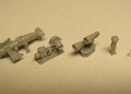 1/350 日本海軍甲板装備セット