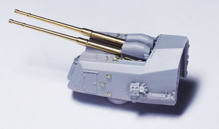 1/200 独海軍 10.5cm SK C/33 連装砲 C/31 マウントGE型防楯 | 艦
