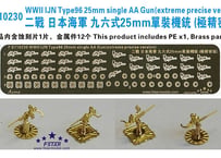 1/700 日本海軍 96式25mm単装機銃（精密版）