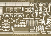1/350 英海軍 タウン級駆逐艦用エッチング