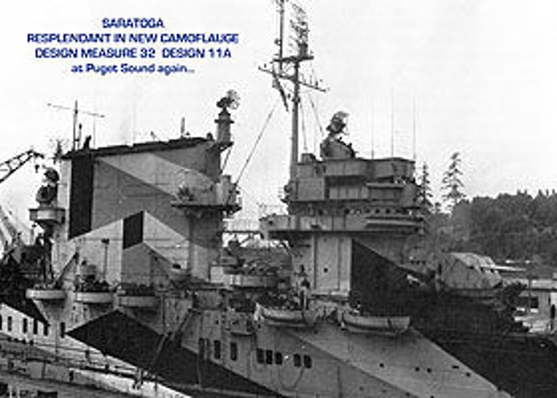 週末セール　フジミ製クラフトデカール付米空母レキシントン&サラトガ(1643) thumb_pitw-259_0_1694061057.