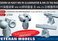 1/350 Mk.95 ミサイル射撃指揮装置 & Mk.23 TASレーダー