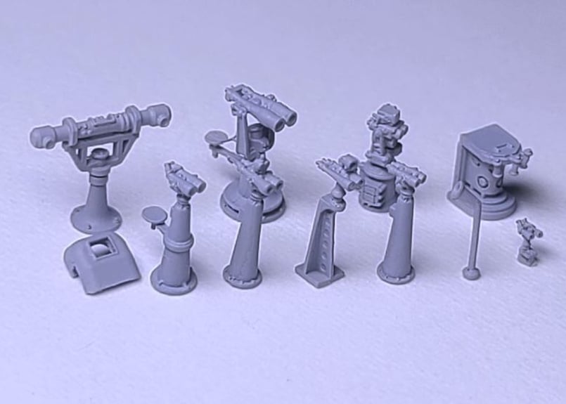 1/200 日本海軍 双眼鏡セット（伝声管付き） | 艦船模型専門店