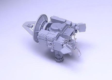 1/200 露海軍 MR-184 カイト・スクリーチ 火器管制レーダー