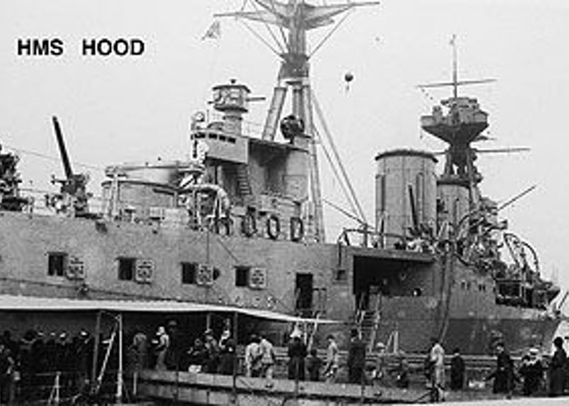英海軍巡洋戦艦 フッド フォトDVD | 艦船模型専門店 フリートネット