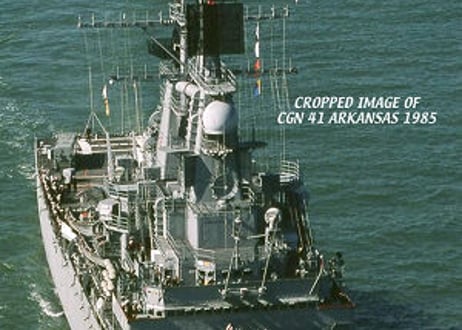 米海軍原子力ミサイル巡洋艦 フォトDVD