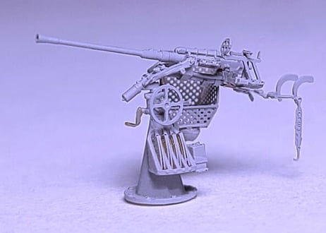 1/200 独海軍 20mm C38 単装機銃