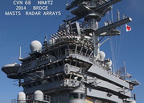 米海軍空母 CVN-68 ニミッツ 近代化改装後 フォトDVD