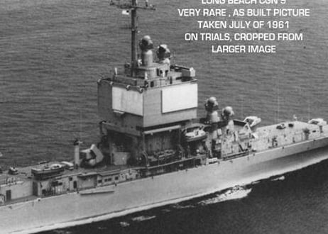 米海軍原子力ミサイル巡洋艦 フォトDVD