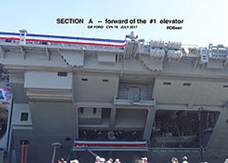 米海軍空母 CVN-78 ジェラルド・R・フォード フォトDVD