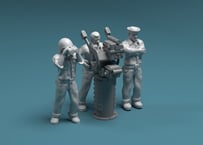 1/350 米海軍 Mk.51 射撃指揮装置クルー